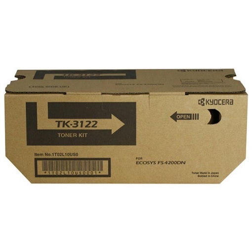 Picture of Kyocera Mita 1T02L10US0 (TK-3122) OEM Black Toner Cartridge