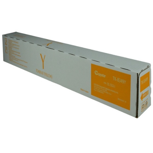 Picture of Copystar 1T02L7ACS0 (TK-8349Y) OEM Yellow Toner Cartridge