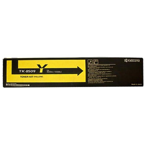 Picture of Copystar 1T02LCACS0 (TK-8509Y) OEM Yellow Toner Cartridge