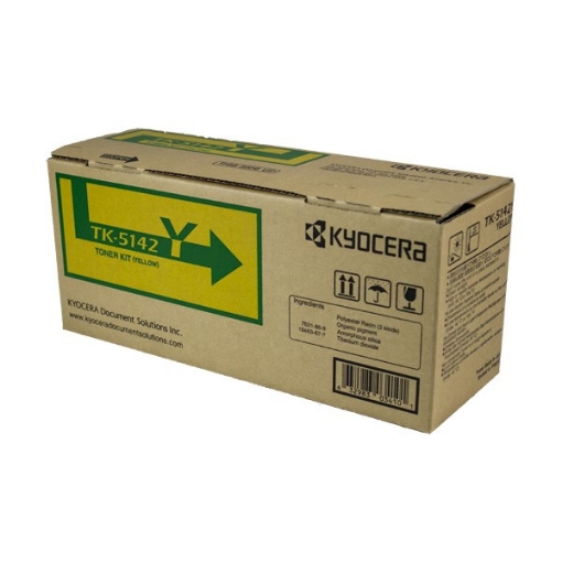 Picture of Copystar 1T02NRAUS0 (TK-5142Y) OEM Yellow Toner Cartridge