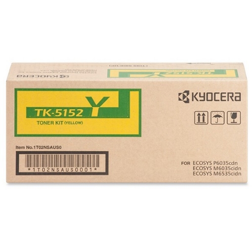 Picture of Copystar 1T02NSAUS0 (TK-5152Y) OEM Yellow Toner Cartridge