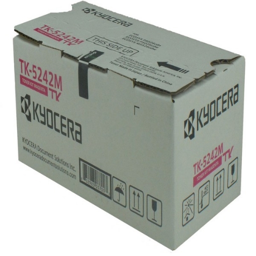 Picture of Copystar 1T02R7BUS0 (TK-5242M) OEM Magenta Toner Cartridge