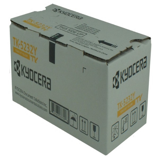 Picture of Copystar 1T02R9AUS0 (TK-5232Y) OEM High Yield Yellow Toner Cartridge