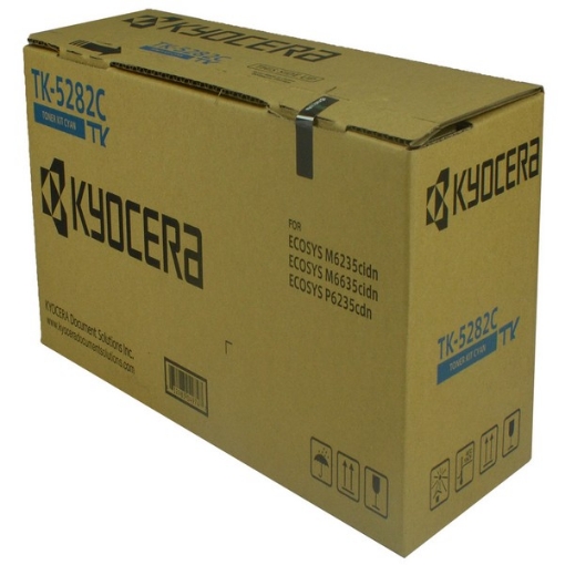 Picture of Kyocera Mita 1T02TWCUS0 (TK-5282C) OEM Cyan Toner Cartridge