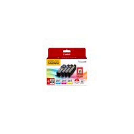 Picture of Canon 2021C006 (PGI280XL, CLI281) Ink Cartridges + paper (Combo Pack)