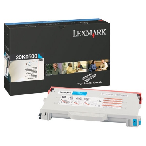 Picture of Okidata 20K0500 OEM Cyan Toner Cartridge