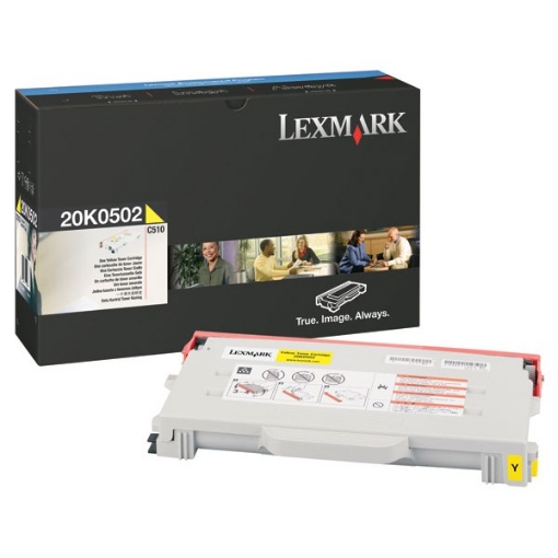 Picture of Okidata 20K0502 OEM Yellow Toner Cartridge