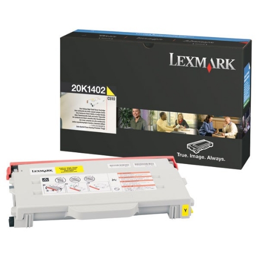 Picture of Lexmark 20K1402 OEM Magenta Toner Cartridge