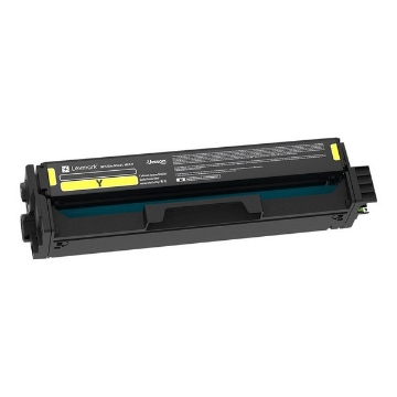 Show details for Lexmark 20N10Y0 Yellow Toner Cartridge (1500 Yield) Picture of Lexmark 20N10Y0 Yellow Toner Cartridge (1500 Yield)