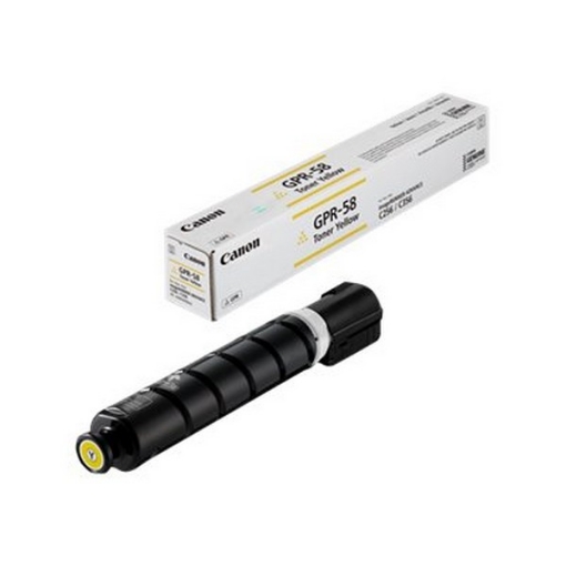 Picture of Canon 2185C003AA (GPR-58Y) OEM Yellow Toner Cartridge