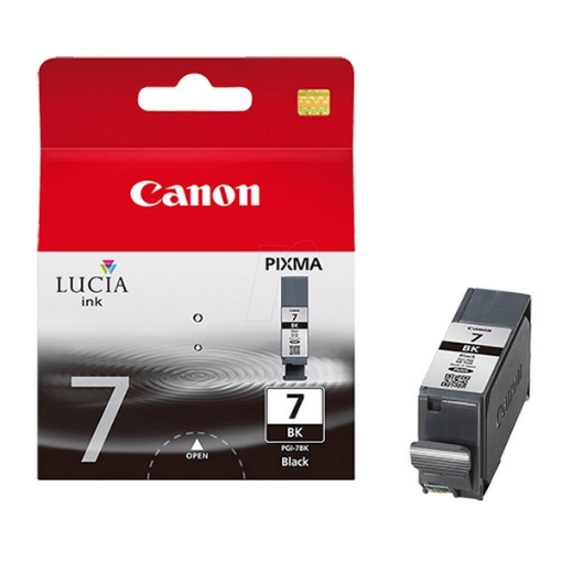 Picture of Canon 2444B002 (PGI-7BK) OEM Black Inkjet Cartridge