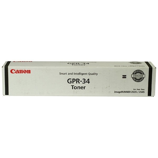 Picture of Canon 2786B003AA (GPR-34BK) Black Toner Cartridge (19400 Yield)