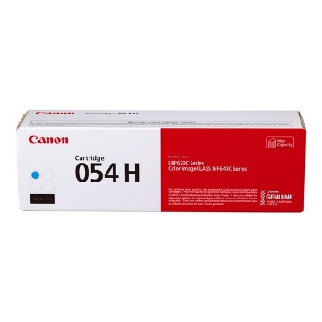 Show details for Canon 3027C001 (Canon 054HC, CRG-054HC) High Yield Cyan Toner Cartridge (2300 Yield) Picture of Canon 3027C001 (Canon 054HC, CRG-054HC) High Yield Cyan Toner Cartridge (2300 Yield)