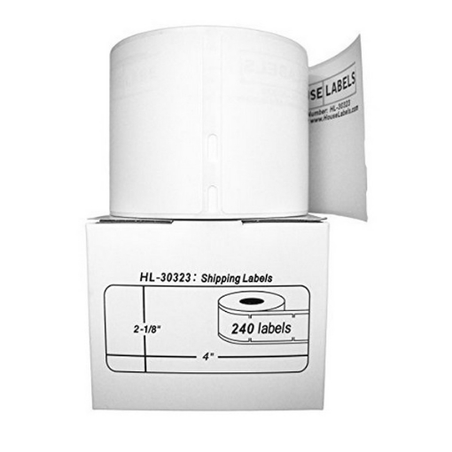 Picture of Premium 30323 Compatible DYMO Black on White Standard Shipping Labels (220 pcs)