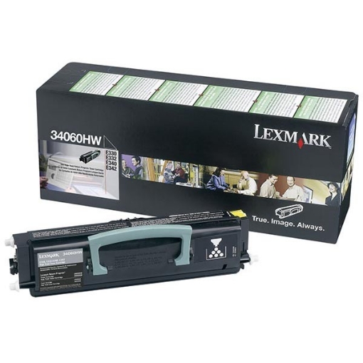 Picture of Lexmark 34060HW OEM Black Toner