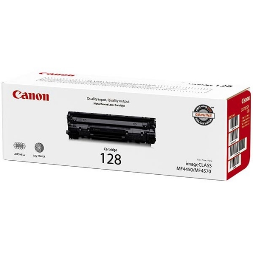 Picture of Canon 3500B001AA (CRG-128) OEM Black Toner Cartridge