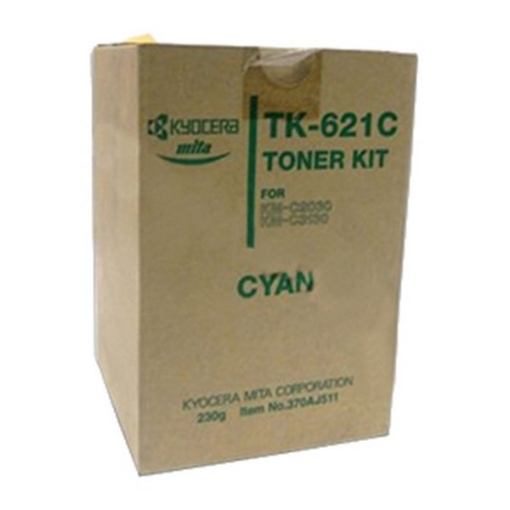 Picture of Kyocera Mita 370AJ511 (TK-621C) OEM Cyan Toner Cartridge