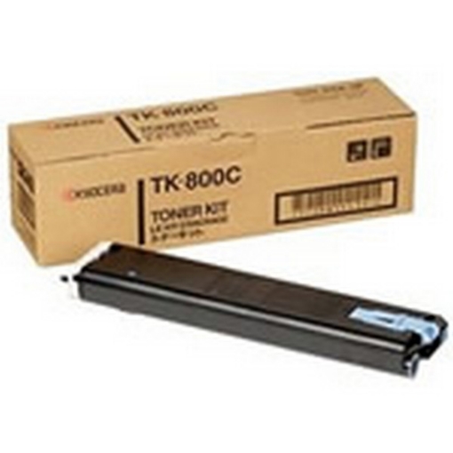 Picture of Kyocera Mita 370PB5KL (TK-800C) OEM Cyan Toner Cartridge