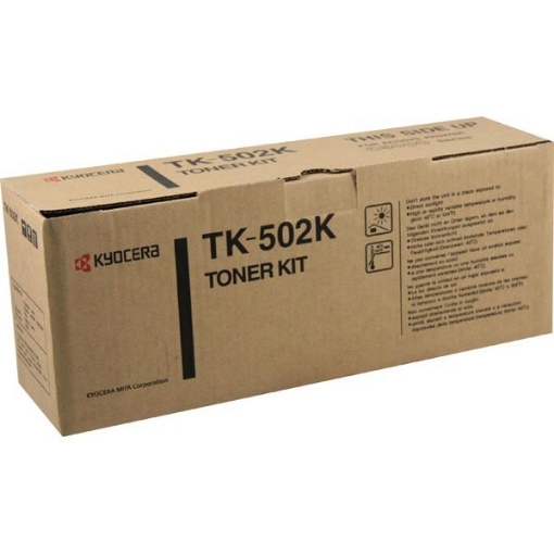 Picture of Kyocera Mita 370PD0KM (TK-502K) Black Toner (8000 Yield)