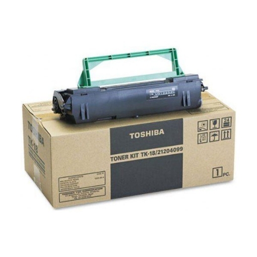 Picture of Kyocera Mita 370QB0KM (TK-18, 370PU010) Black Toner (6000 Yield)