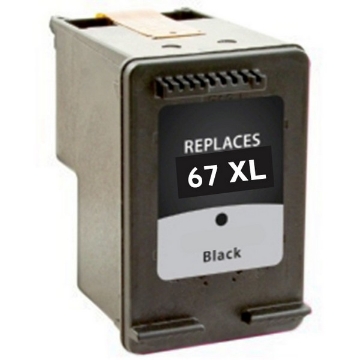 Show details for Remanufactured 3YM57AN (HP 67X) HP Black Inkjet Cartridge Picture of Remanufactured 3YM57AN (HP 67X) HP Black Inkjet Cartridge