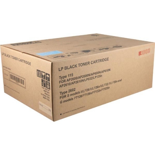 Picture of Ricoh 400759 (Type 115) OEM Black Toner