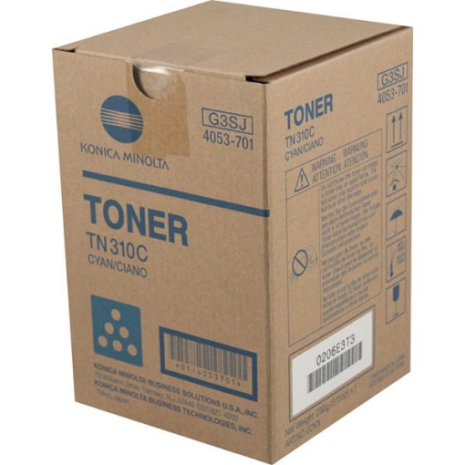 Picture of Konica Minolta 4053-701 (TN-310C) High Yield Cyan Copier Toner (5700 Yield)