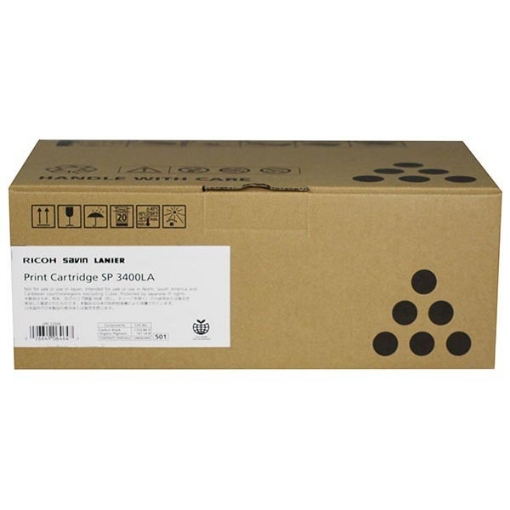 Picture of Ricoh 406464 Black Toner Cartridge (2500 Yield)