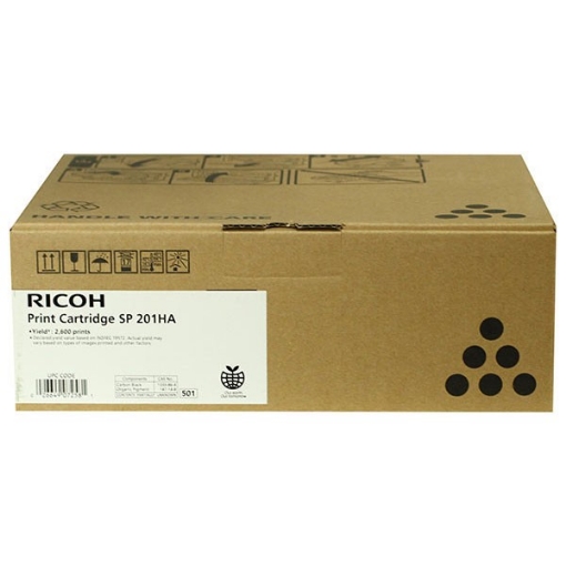 Picture of Ricoh 407258 (Type SP201HA) OEM Black Toner Cartridge