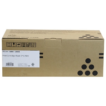 Show details for Ricoh 407539 (Type C250HA) OEM Black Toner Cartridge Picture of Ricoh 407539 (Type C250HA) OEM Black Toner Cartridge
