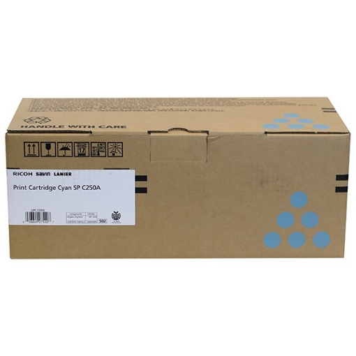 Picture of Ricoh 407540 (Type C250HA) Cyan Toner Cartridge (2300 Yield)