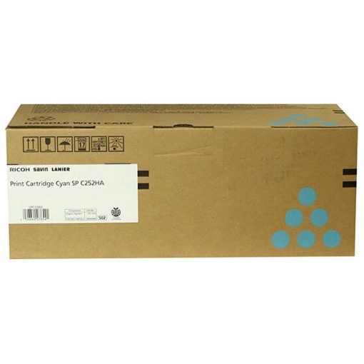 Picture of Ricoh 407654 (Type C250HA) Cyan Toner Cartridge (6000 Yield)