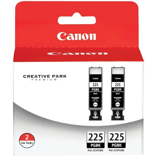 Picture of Canon 4530B007 (PGI-225) Photo Black Ink Tanks (2 pack)