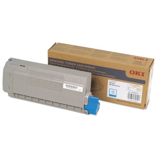 Picture of Okidata 45396211 OEM Cyan Toner