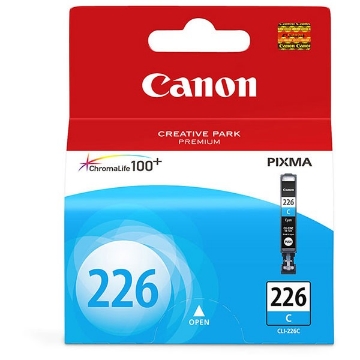 Show details for Canon 4547B001 (CLI-226C) Cyan Ink Tank (510 Yield) Picture of Canon 4547B001 (CLI-226C) Cyan Ink Tank (510 Yield)