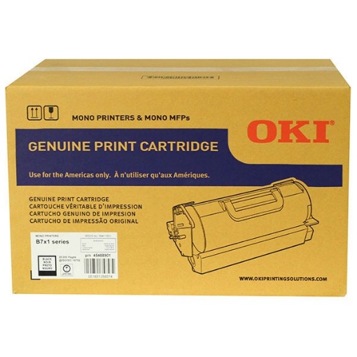 Picture of Okidata 45488901 OEM High Yield Black Toner