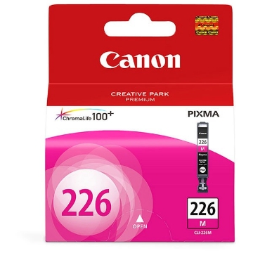 Show details for Canon 4548B001 (CLI-226M) Magenta Ink Tank (510 Yield) Picture of Canon 4548B001 (CLI-226M) Magenta Ink Tank (510 Yield)