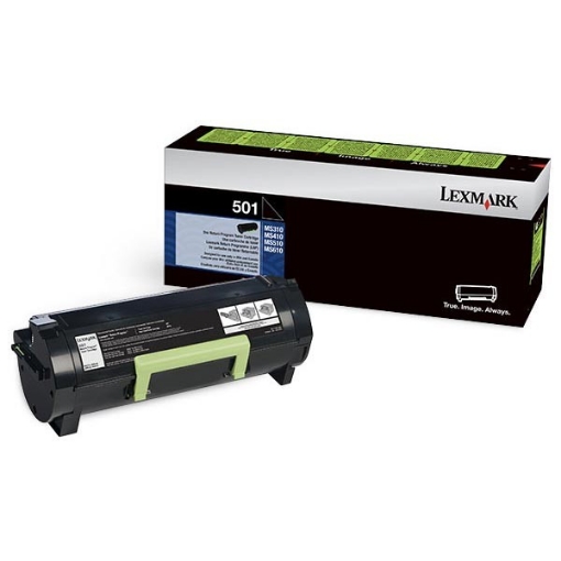 Picture of Lexmark 50F000G (Lexmark #500G) Black Toner (1500 Yield)