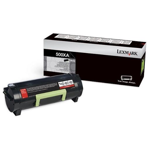 Picture of Lexmark 50F0XA0 (Lexmark #501XA) OEM Black Toner