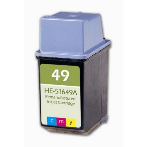 Picture of Remanufactured 51649A (HP 49) HP Tri-Color Inkjet Cartridge