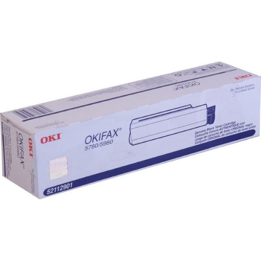 Picture of Okidata 52112901 OEM Black Toner Cartridge