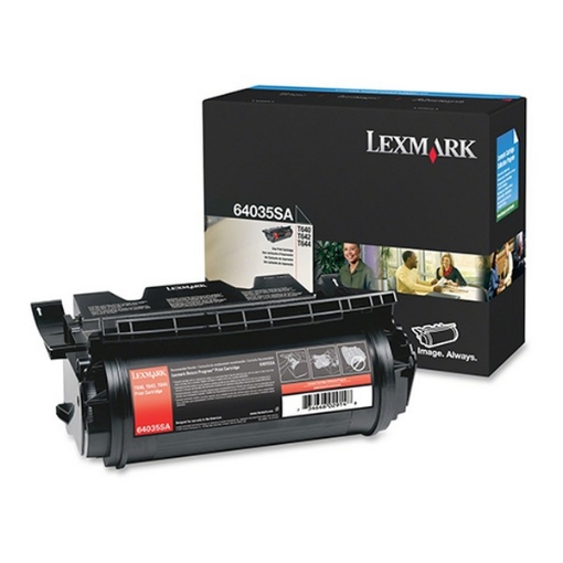 Picture of Lexmark 64035SA Black Toner Cartridge (6000 Yield)