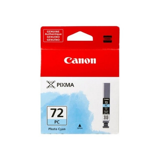 Picture of Canon 6407B002 (PGI-72) OEM Photo Cyan Inkjet Cartridge