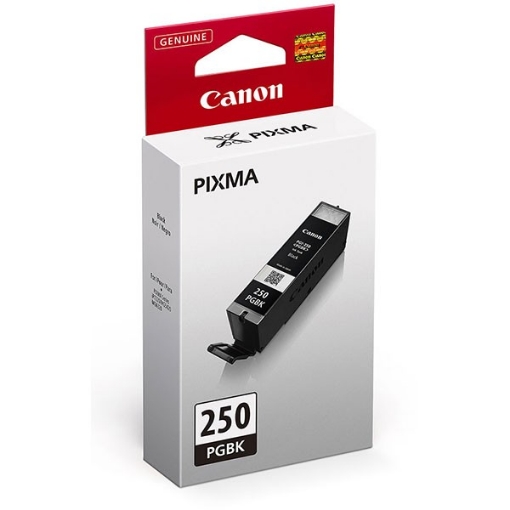 Picture of Canon 6497B001 (PGI-250BK) High Yield Black Inkjet Cartridge (500 Yield)