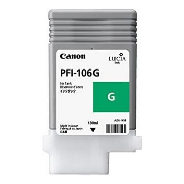 Show details for Canon 6628B001AA (PFI-106Green) OEM Green Inkjet Cartridge Picture of Canon 6628B001AA (PFI-106Green) OEM Green Inkjet Cartridge