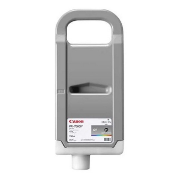 Show details for Canon 6690B001AA (PFI-706GY) OEM Gray Ink Cartridge Picture of Canon 6690B001AA (PFI-706GY) OEM Gray Ink Cartridge