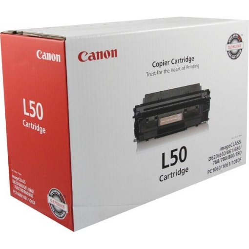 Picture of Canon 6812A001AA (Canon L50) OEM Black Copier Toner