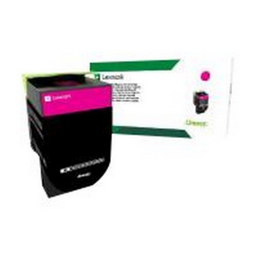 Picture of Lexmark 70C0XMG (TAA Compliant Version 70C1XM0, Lexmark #700XMG, Lexmark #701XM) Black Toner Cartridge (4000 Yield)