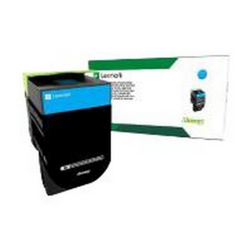 Picture of Lexmark 71B10C0 Cyan Toner Cartridge (2300 Yield)