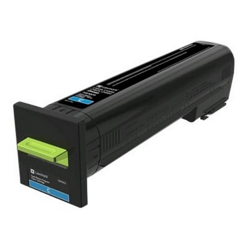 Show details for Lexmark 72K10C0 OEM Cyan Toner Cartridge Picture of Lexmark 72K10C0 OEM Cyan Toner Cartridge